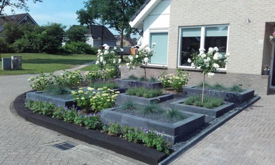Tuin aangelegd in 2015 door Groenmaat Emmen